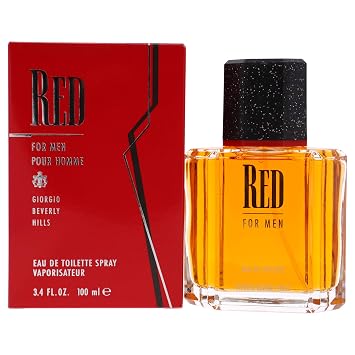 Amazon.com: Red by Giorgio Beverly Hill for Men Eau de Toilette Spray de  3.4 oz : GIORGIO BEVERLY HILLS: Belleza y Cuidado Personal