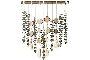 Neutral Nursery Decor Wall Hanging Eucalyptus