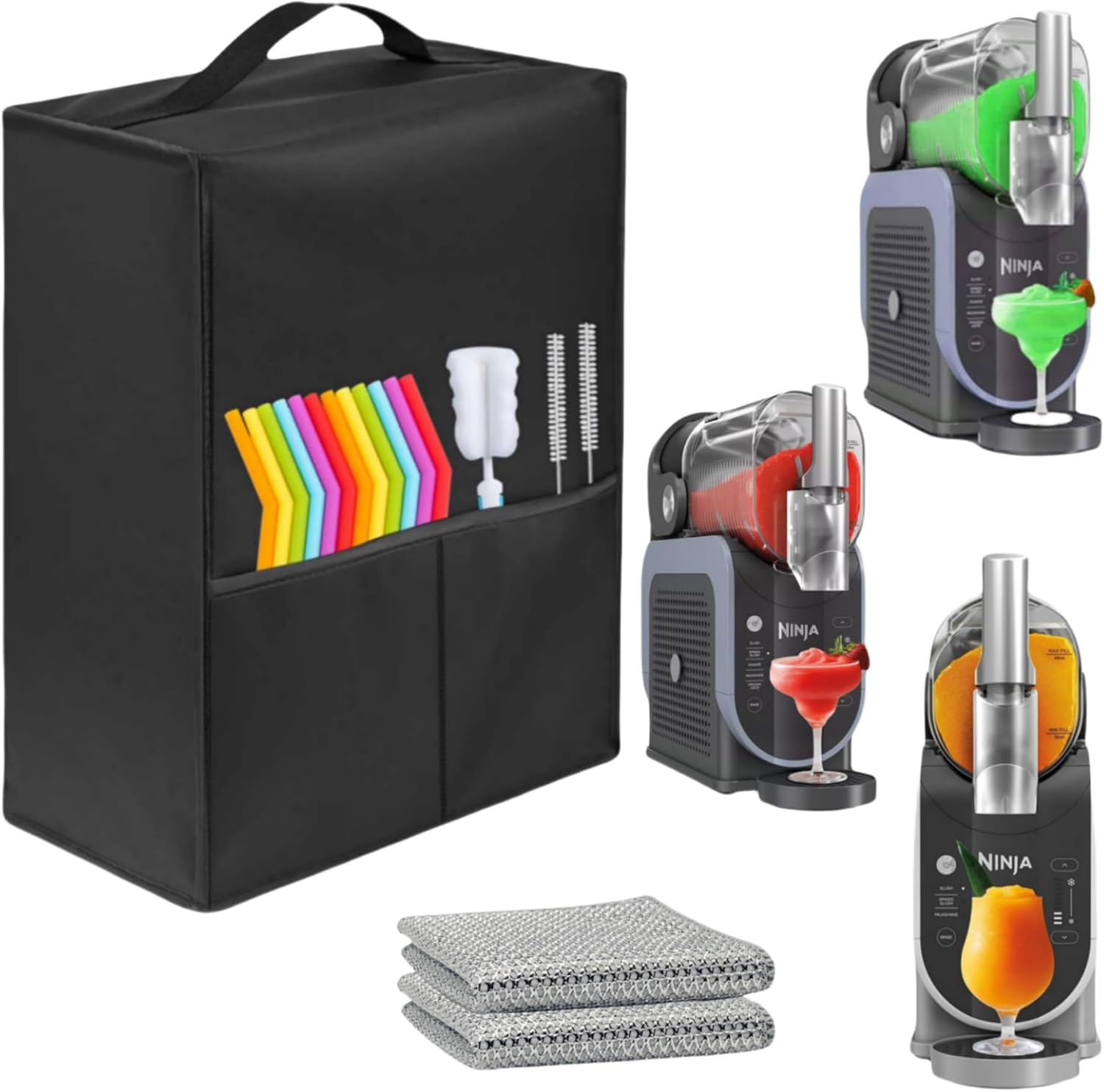 Smoothie Machine Cover for Ninja SLUSHi 72 oz Professional Frozen Beverage Machine, FS301 Professional Smoothie Machine, Smoothie Machine, Frozen Beverage Machine, Home Smoothie Machine