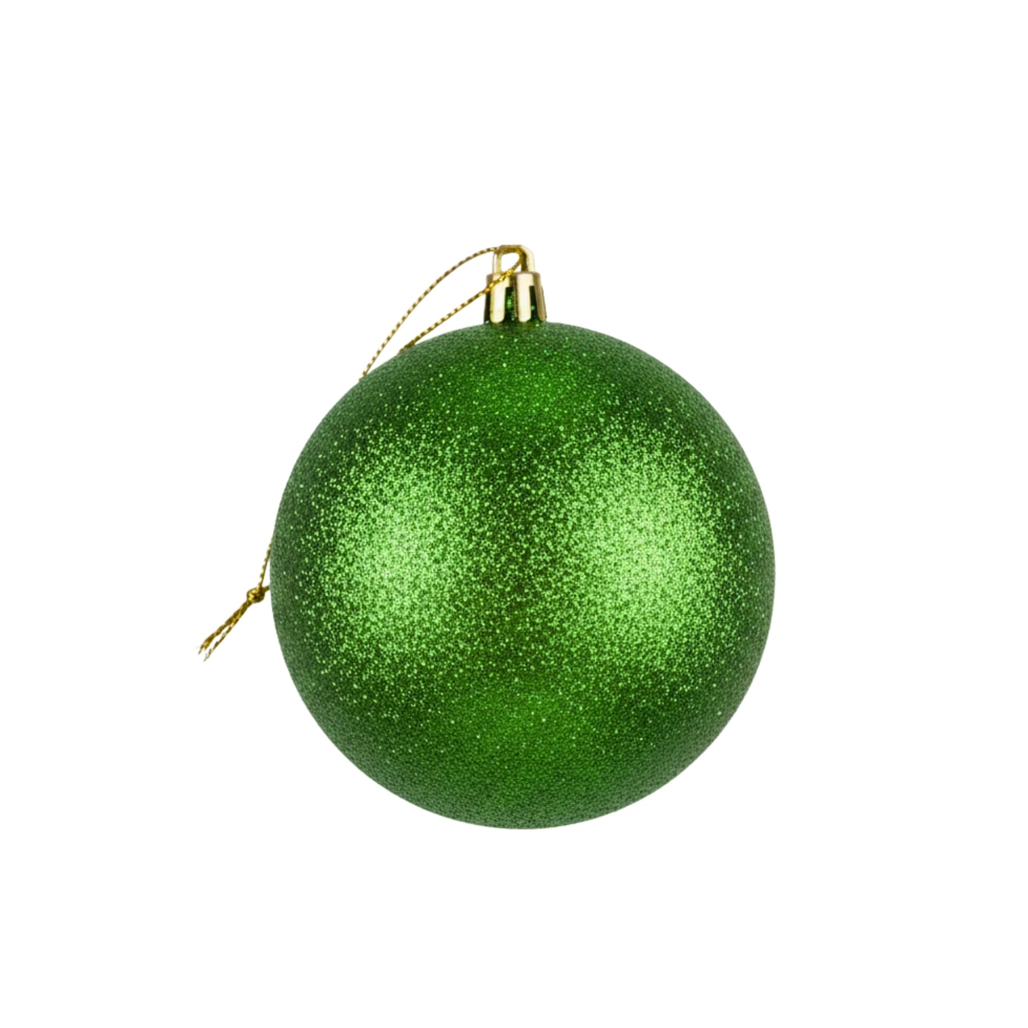 Shatchi 25Cm Dark Green Glitter Christmas BaubleChristmas Tree & Home Décor Ornament from B&Q
