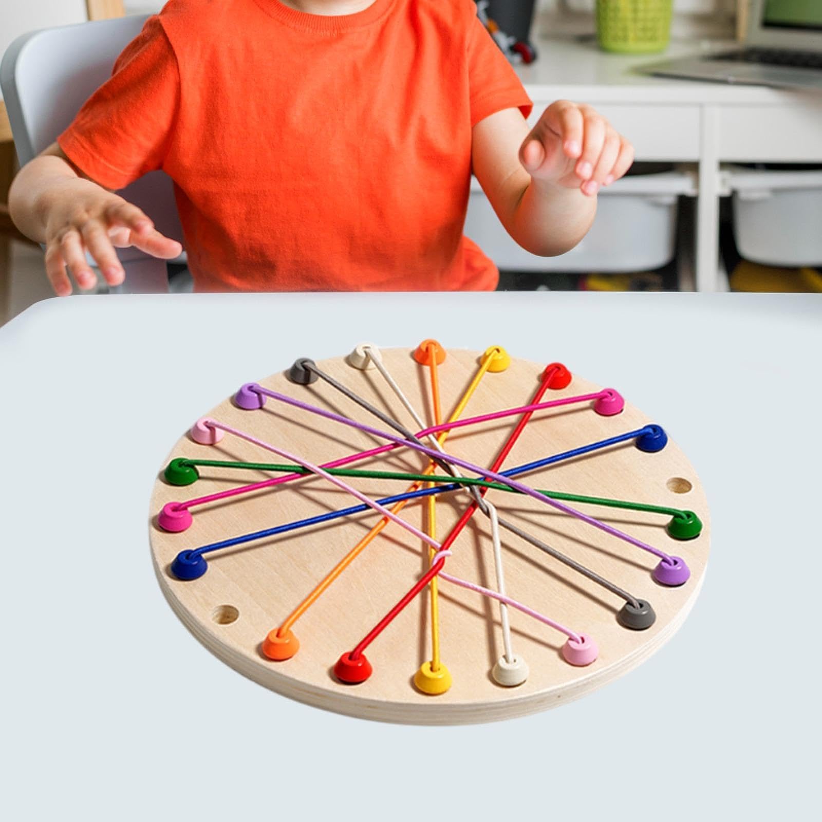 Jeu De Logique Avec Cordes - Casse-tête éducatif 3 Niveaux - Pour Enfants Dès 6 Ans Et Adultes - Inclus Sac De Rangement - 2