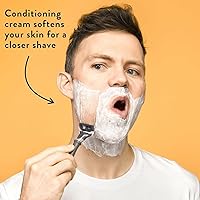 Vista 4 de Harry's Crema de afeitar - Crema de afeitar para hombres con eucalipto - paquete de 2 (3.4 onzas)