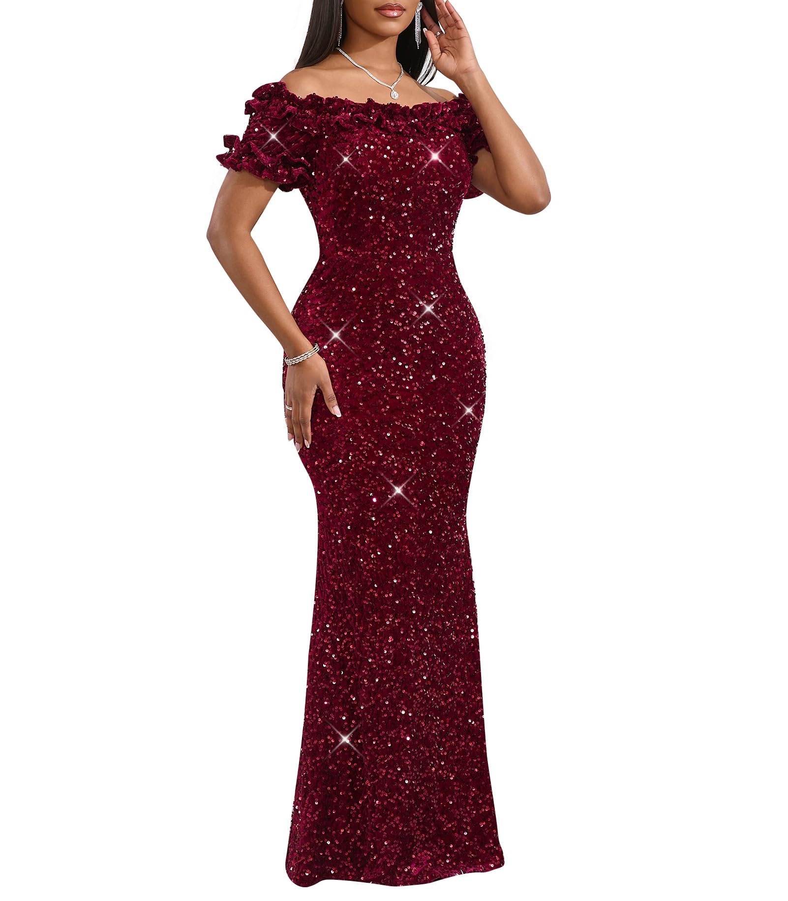 dasmzper Mermaid Gown