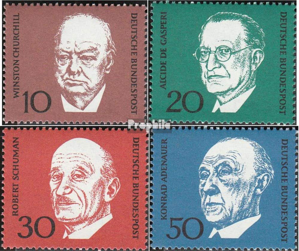 Prophila Collection FRD (FR.Germany) 554-557 (complete.issue.) FDC 1968 Adenauer (Stamps for collectors)
