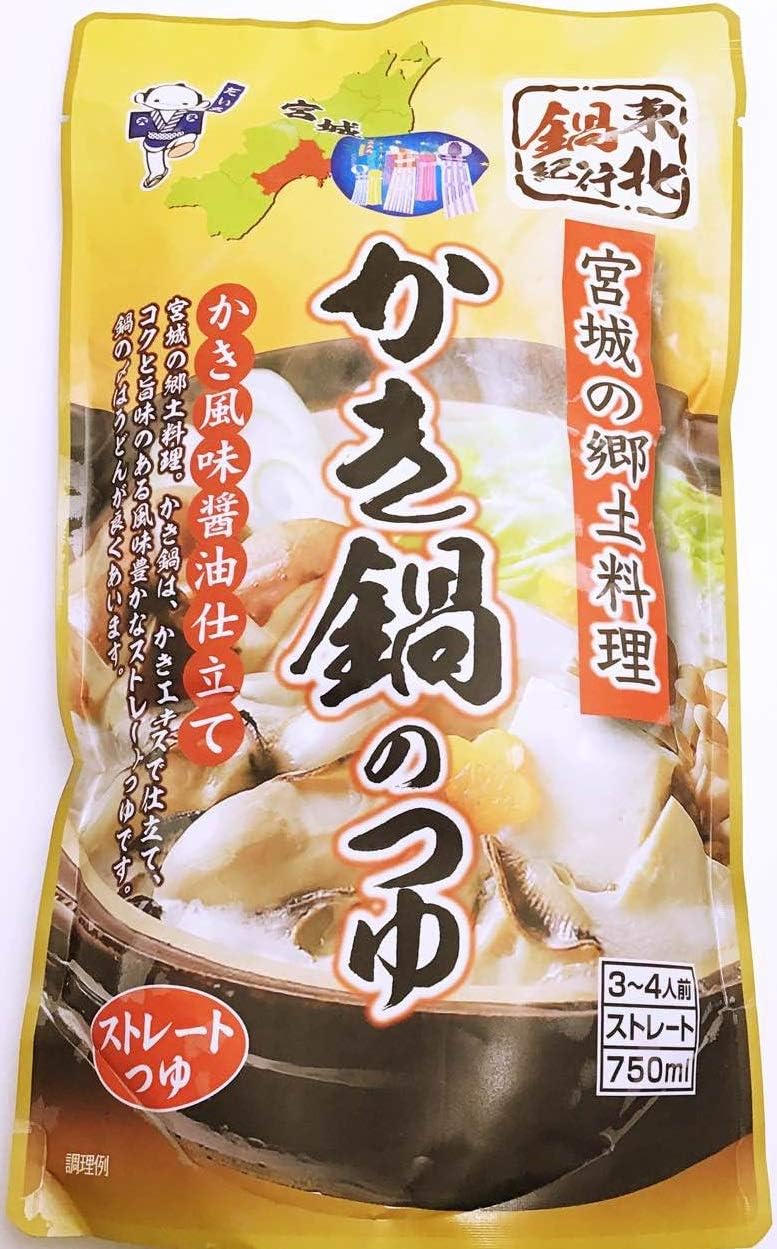 だい久 宮城かき鍋のつゆ 750ml ×3袋