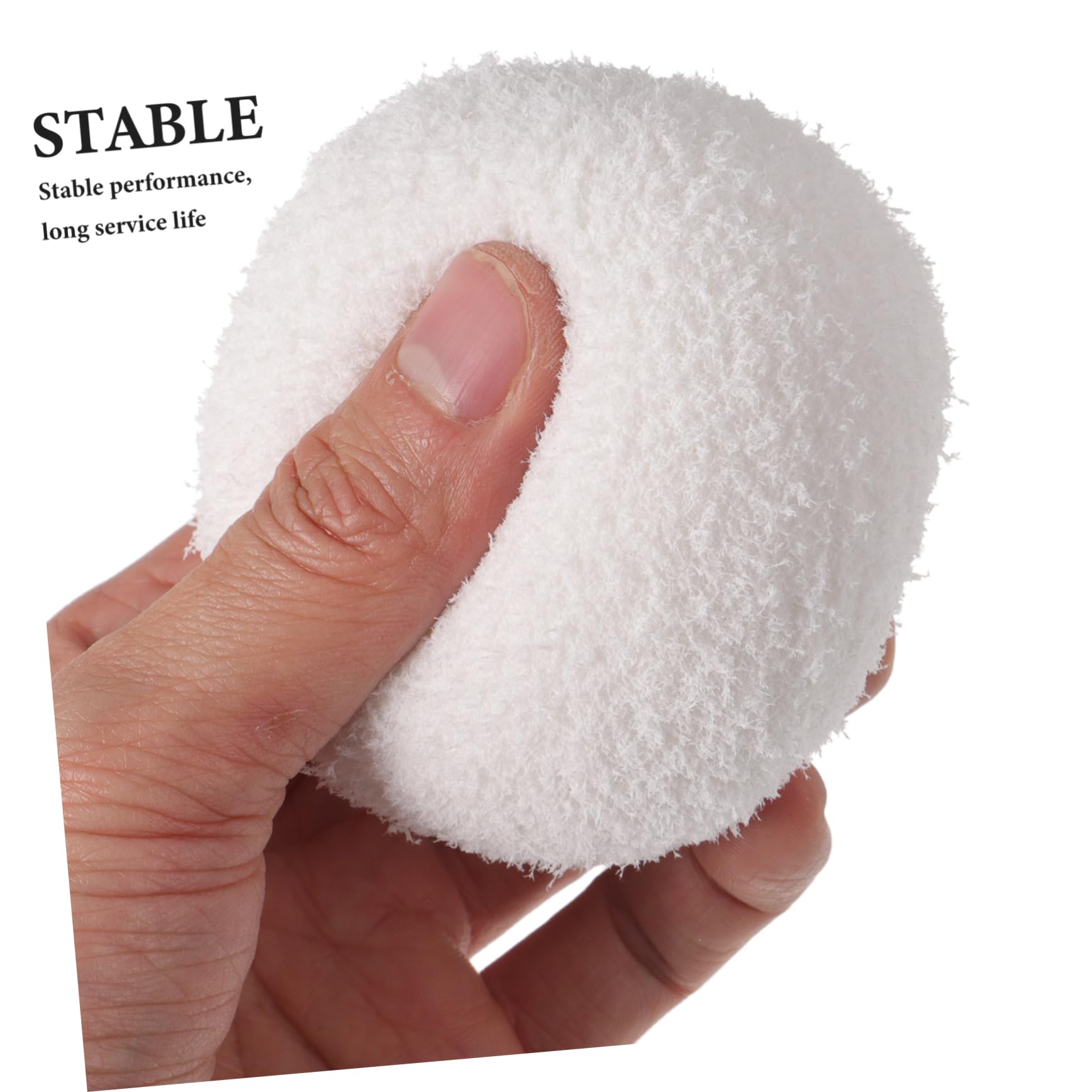 Hemobllo 5 Series Esponja Absorbente De Aceite para Piscina Esponja Limpiadora para Piscinas Esponja Eliminadora De Bolas Filtro Doméstico Bolas De Filtro para Piscinas 4 Piezas x 5