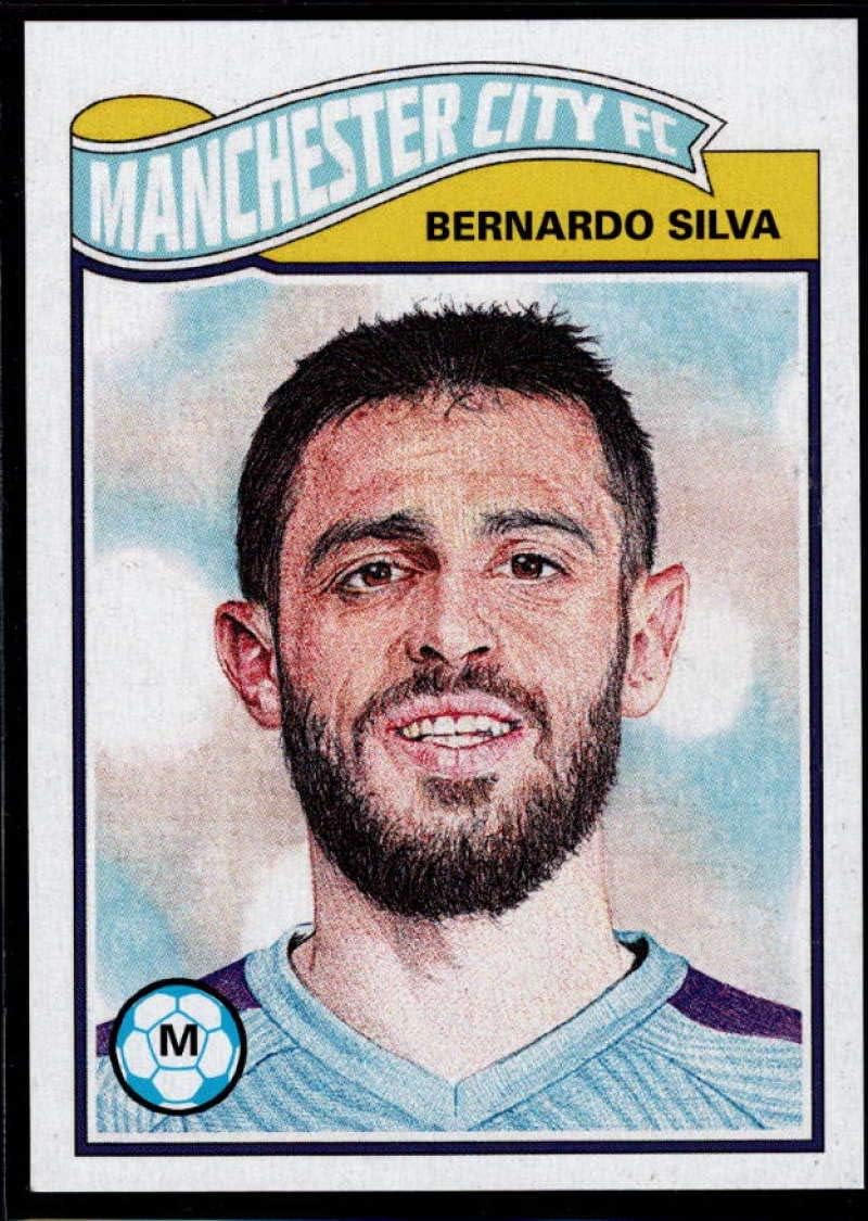 2019 Topps The UCL Living Set UEFA Champions League #80 Bernardo Silva Manchester City FC Official Soccer Futbol Trading Card LIMITED PRINT RUN