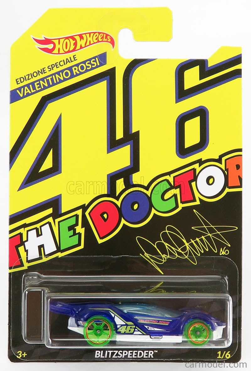 Set Complet Hot Wheels – Valentino Rossi – Édition Limitée Italienne – Jaune