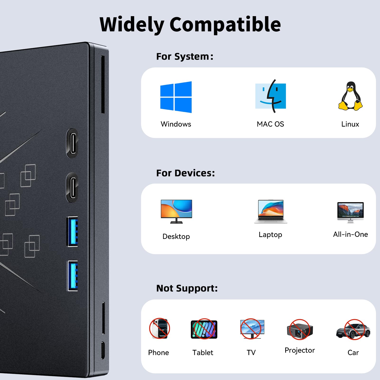 Wbacon External Blu-Ray Drive - Burn Blu-rays! -5