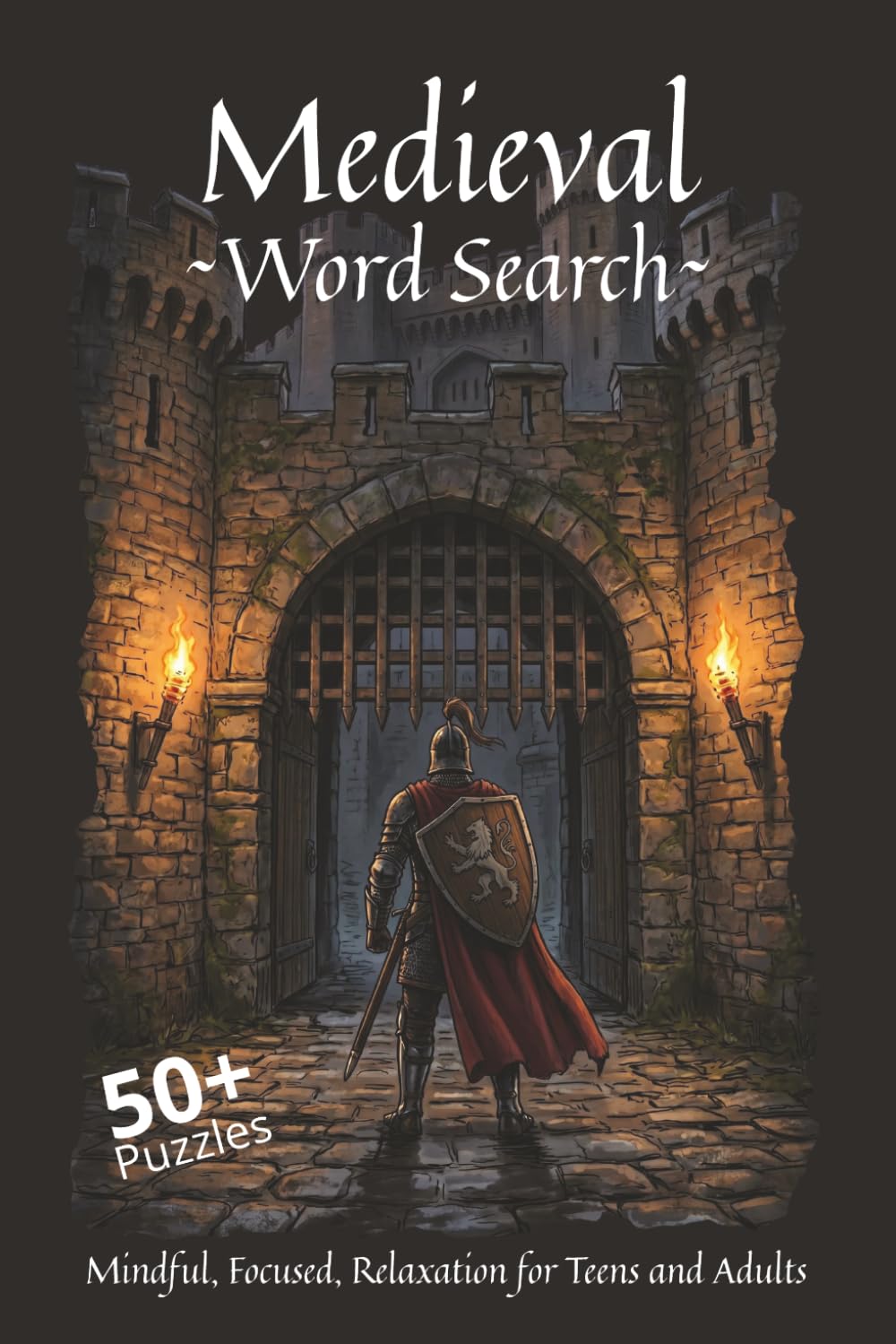 Medieval Word Search Puzzle Book: Word Searches with Easy to Read Print about medieval times, middle ages, crusades and More | 6x9 inches, 110 pages | ... … Gift for Vacations, Holidays and Free-Time