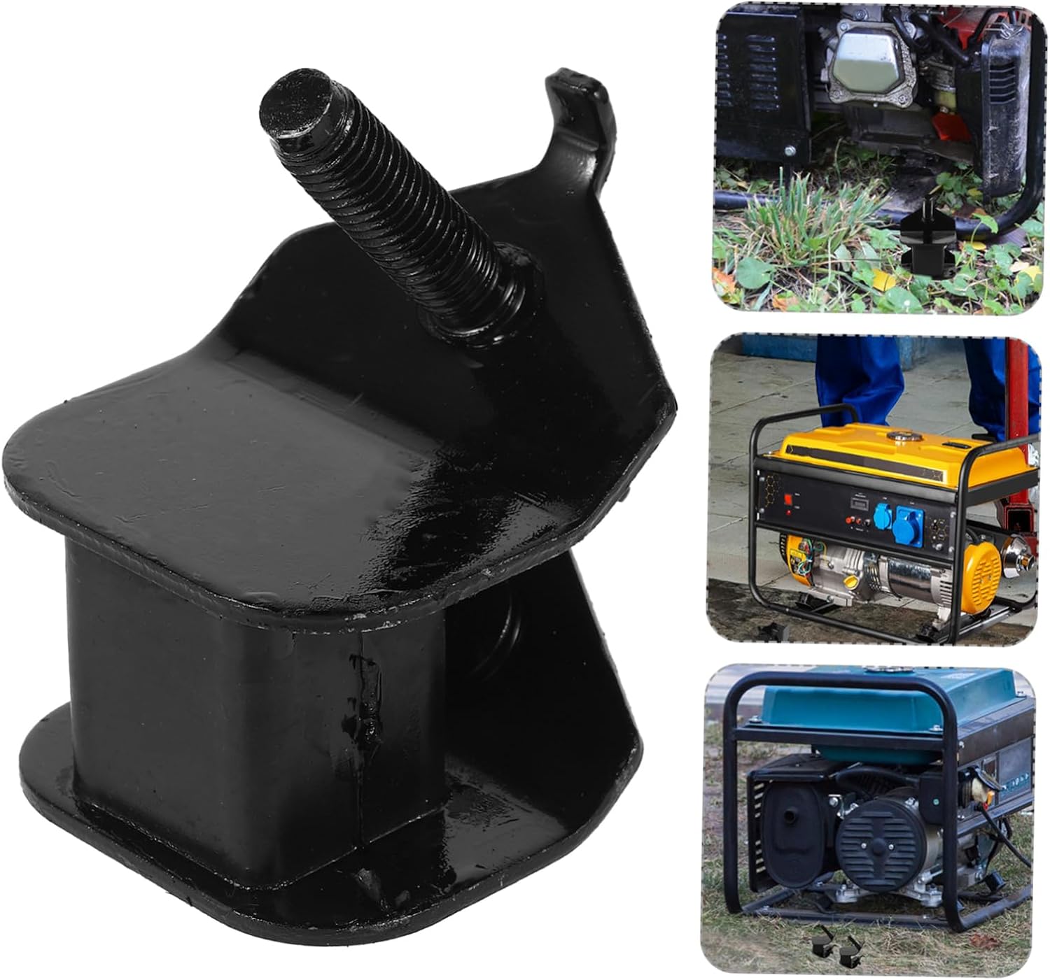 Generator Accessories 4pcs Rubber Motor Mounts for Vibration Reduction