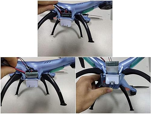 Miniatura 6 de 5PCS 3.7V 1200mAh Upgrade Li-Polymer Battery and 5 in 1 Charger for SYMA X5SW X5SC X5SC-1 RC Quadcopter Drone Spare Parts