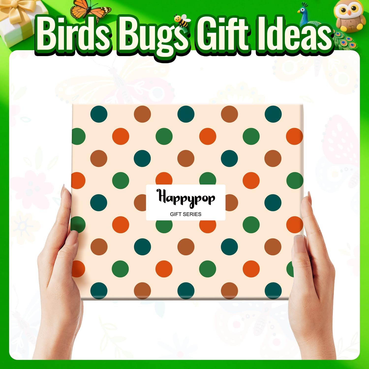 HAPPYPOP Animal Gifts for Nature Lover - Cardinal Bee Eagle Socks for Women Men - Image 4