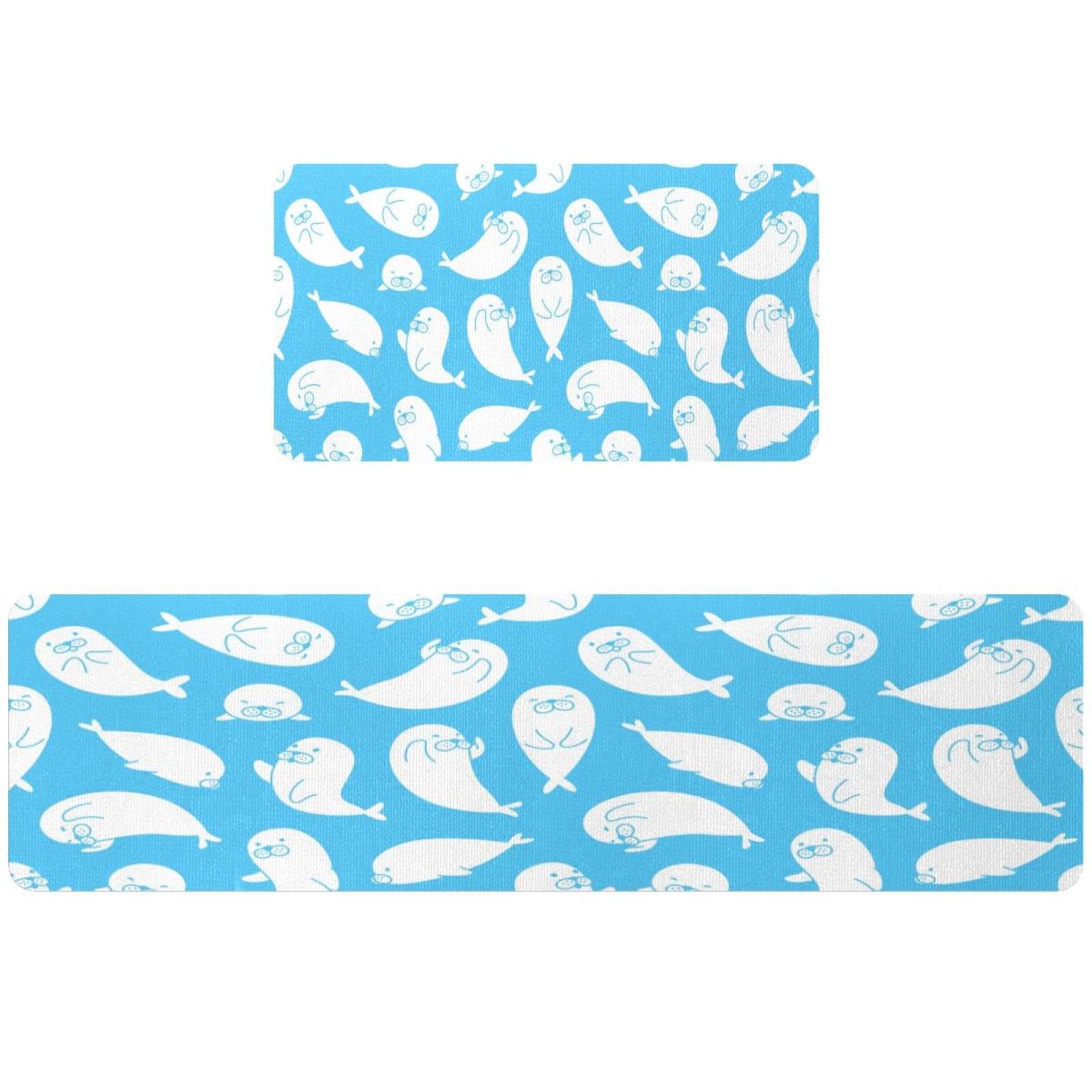 2 tapetes de cocina absorbentes ideales para el cuarto de lavado y zonas de paso