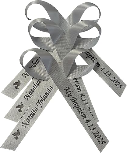 Miniatura 14 de 25 moños personalizados con cintas ensambladas, recuerdos personalizados para despedida de soltera, recuerdos de fiesta, cintas personalizadas