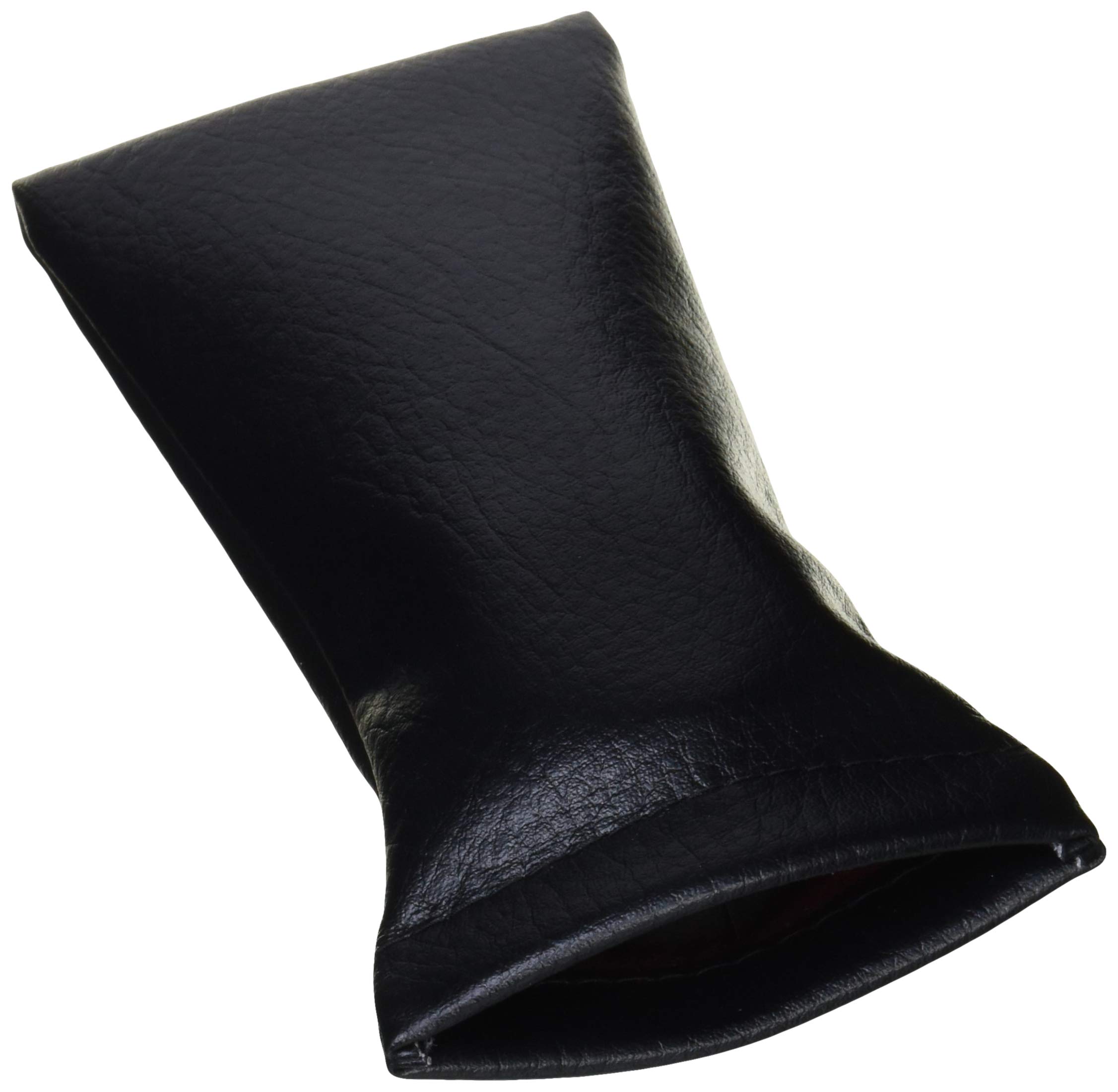 Amazon.co.jp: テーシーケース メガネケース 黒 ソフト バネ 口金 日本