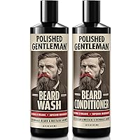 Vista 7 de Polished Gentleman - Juego de champú y acondicionador para barba, pg-sc, 2
