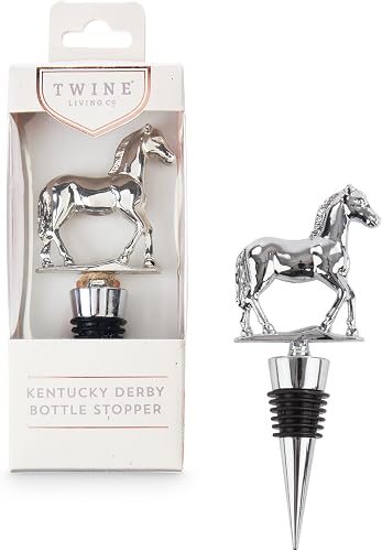 Twine Derby Horse Wine Bottle Stopper - Thumbnail 2