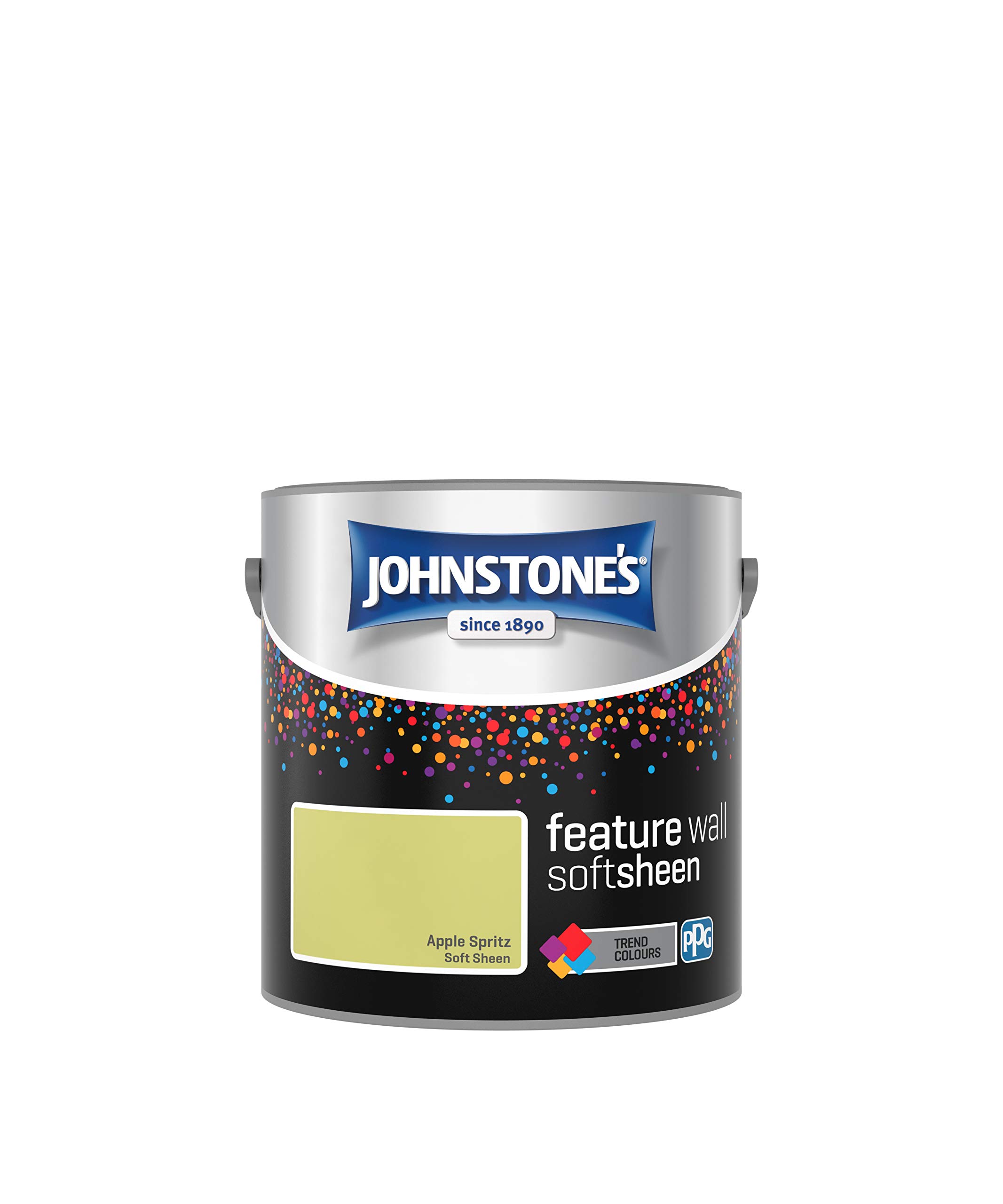 Johnstones - Apple Spritz - Feature Wall - Softsheen - Paint - 2.5L Emulsion