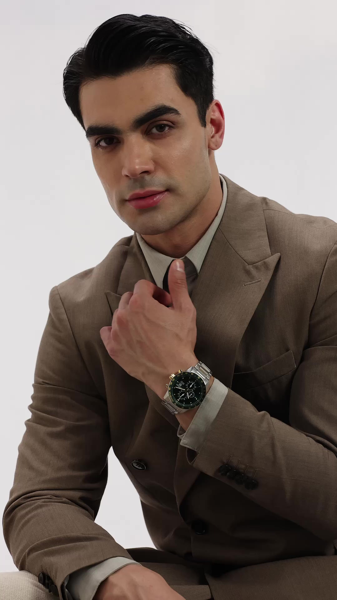 合計16点 Buy Citizen Quartz Gents Chronograph Watch Green Dial - AN3689-55X
