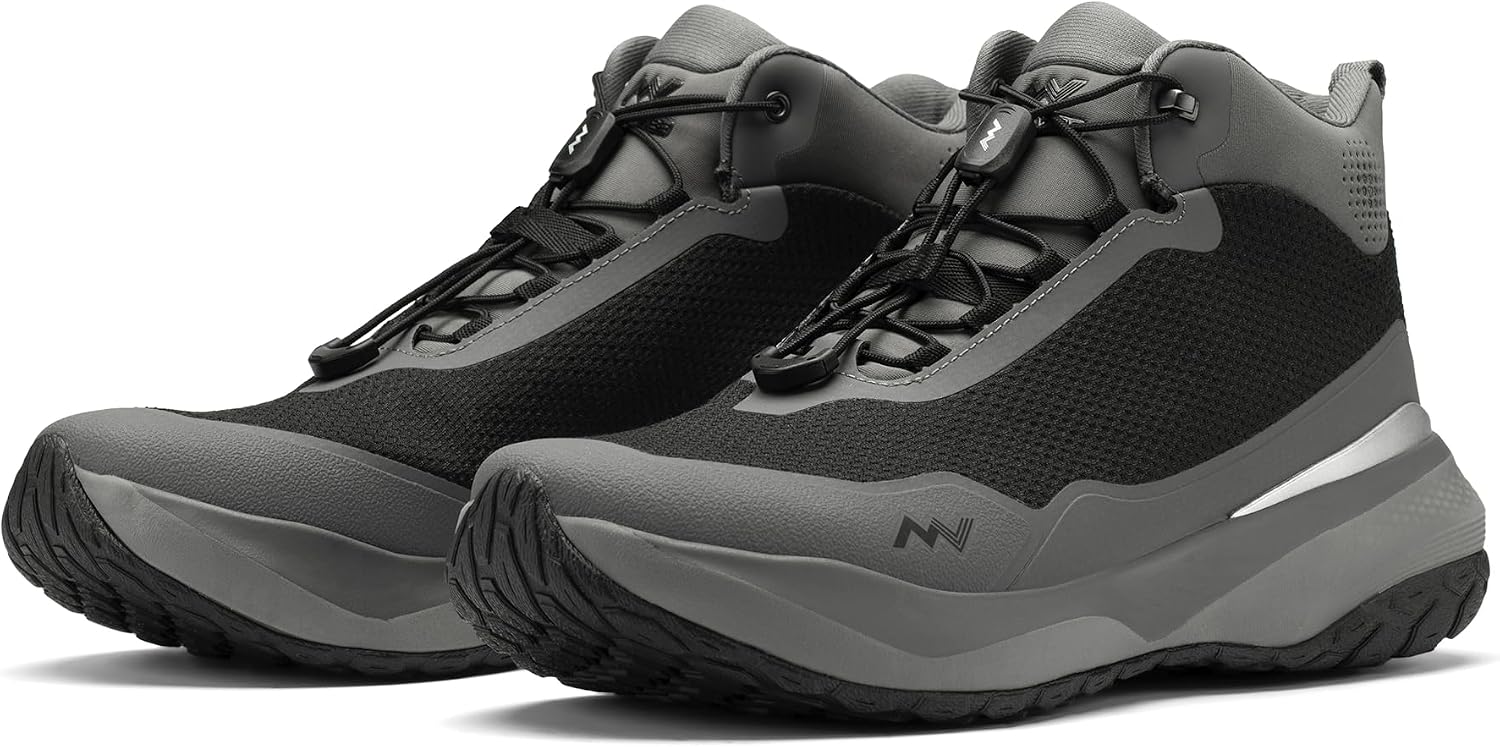 Women's Hiking Boots Waterproof Lightweight Trail Shoes Zn-30 | Lightweight Feel, Easy to Wear, Modern Outdoor Style, Mid-cut Supportive Fit, Comfort for Walking & Travel