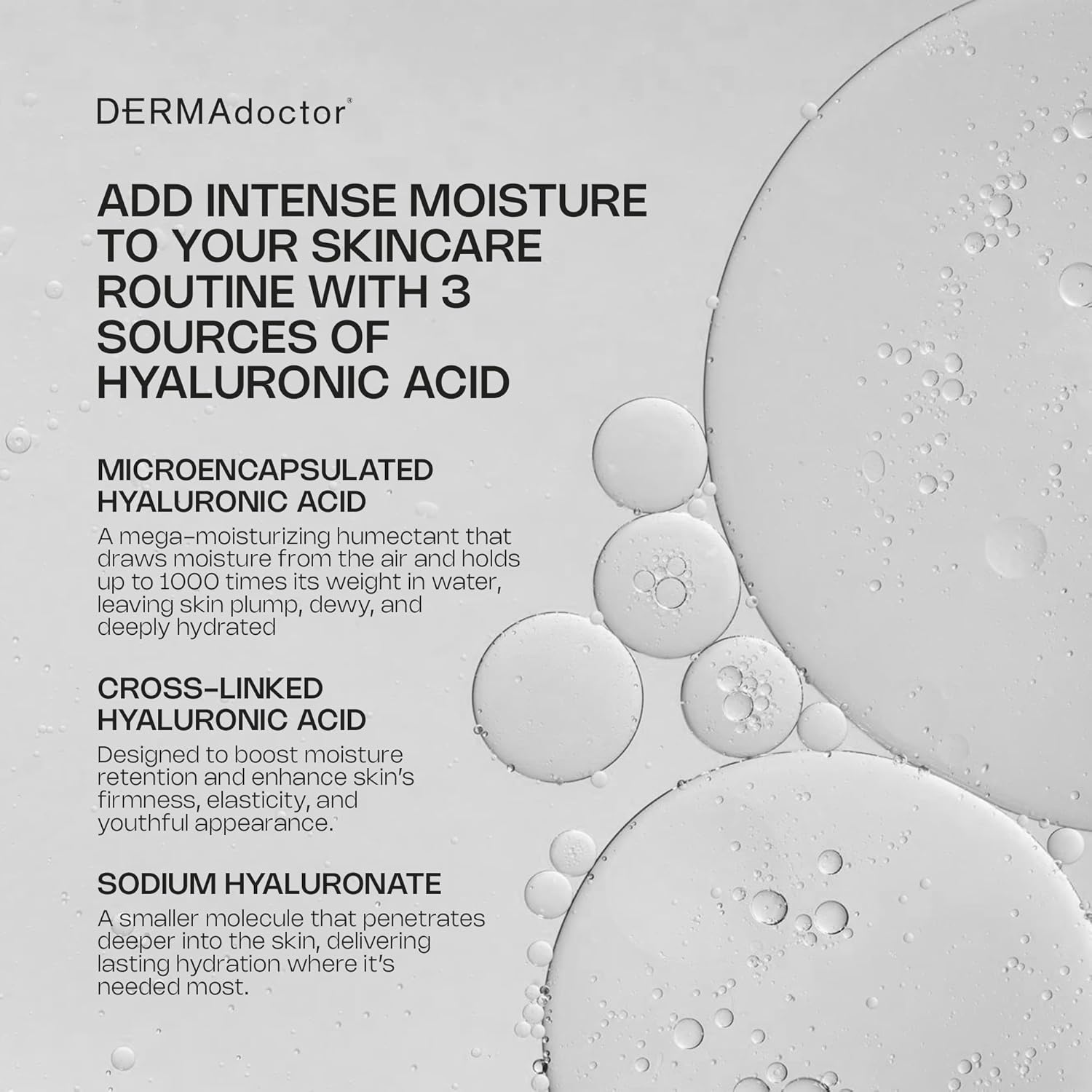 DERMAdoctor Serum For Face Anti Aging, Wrinkle Revenge Hyaluronic Acid Serum for Face, Dermatologist Formulated Hydrating Serum, Wrinkle Filler For Face & Hydrating Primer Fragrance Free - 1 fl oz