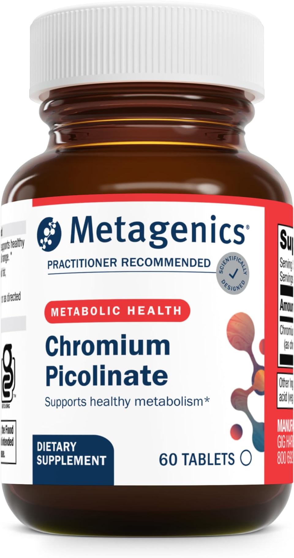 Metagenics - Chromium Picolinate, 60 Count