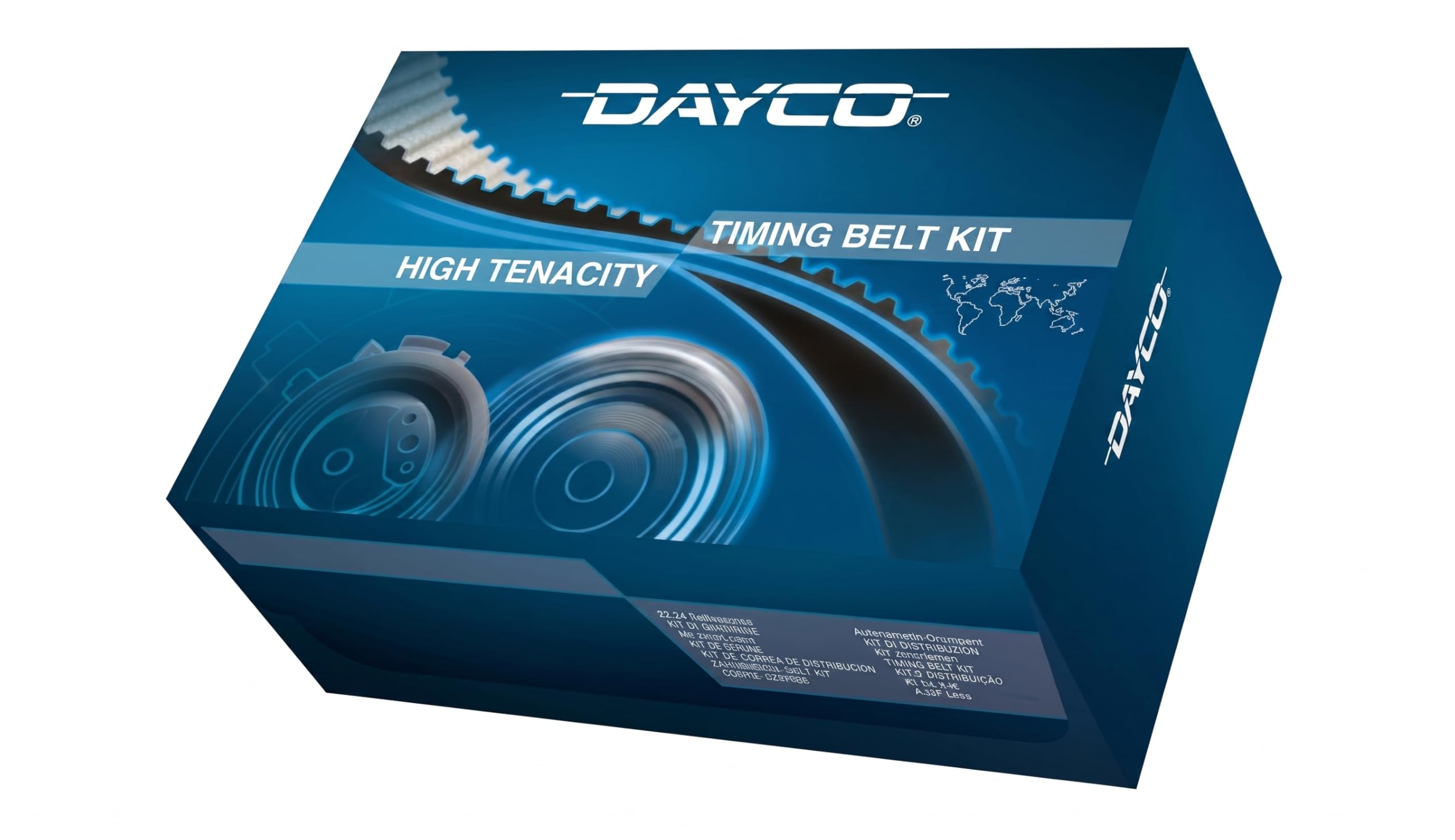 DAYCO Pompe à eau + kit de courroie de distribution KTBWP12080 Compatible avec: CITROËN BERLINGO, BERLINGO Kasten/​Großraumlimousine, C3 AIRCROSS II, C3 AIRCROSS II Van, C3 III, C3 III Van, C4 CACTUS