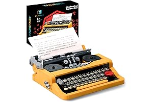 LEGO Typewriter: Mechanical Masterpiece for Creative Writers