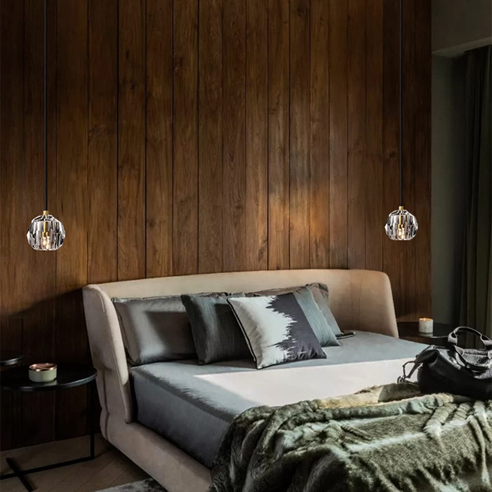 Lampada a Sospensione,Lampadari LED Lampadario semplice e moderno in ferro battuto Lampadario a testa singola Nordic Creativo Lusso Scala per la casa Studio Comodino Latte Negozio di tè Caff