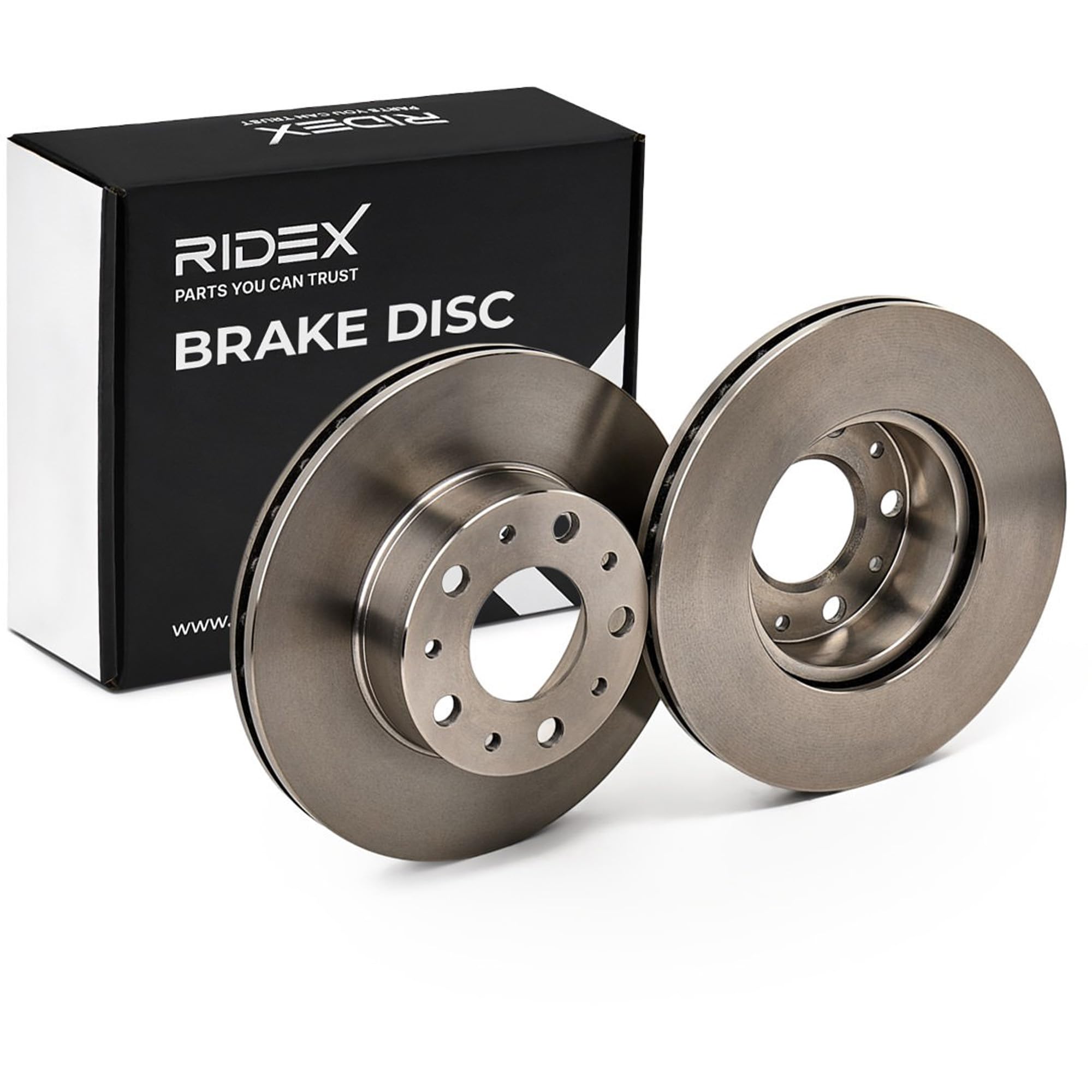 RIDEX 82B0120 2x Disque de frein Avant sans vis/boulons Compatible avec FIAT Ducato III Van 250, 290