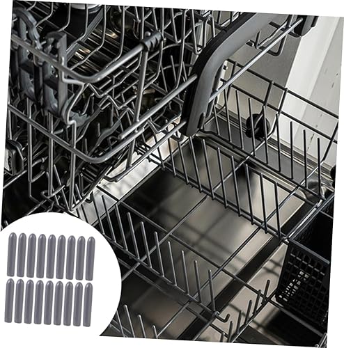 Vista 4 de Tapas de dientes para lavavajillas, 100 unidades, fundas protectoras universales de silicona, tapas de reparación de clavijas para lavavajillas