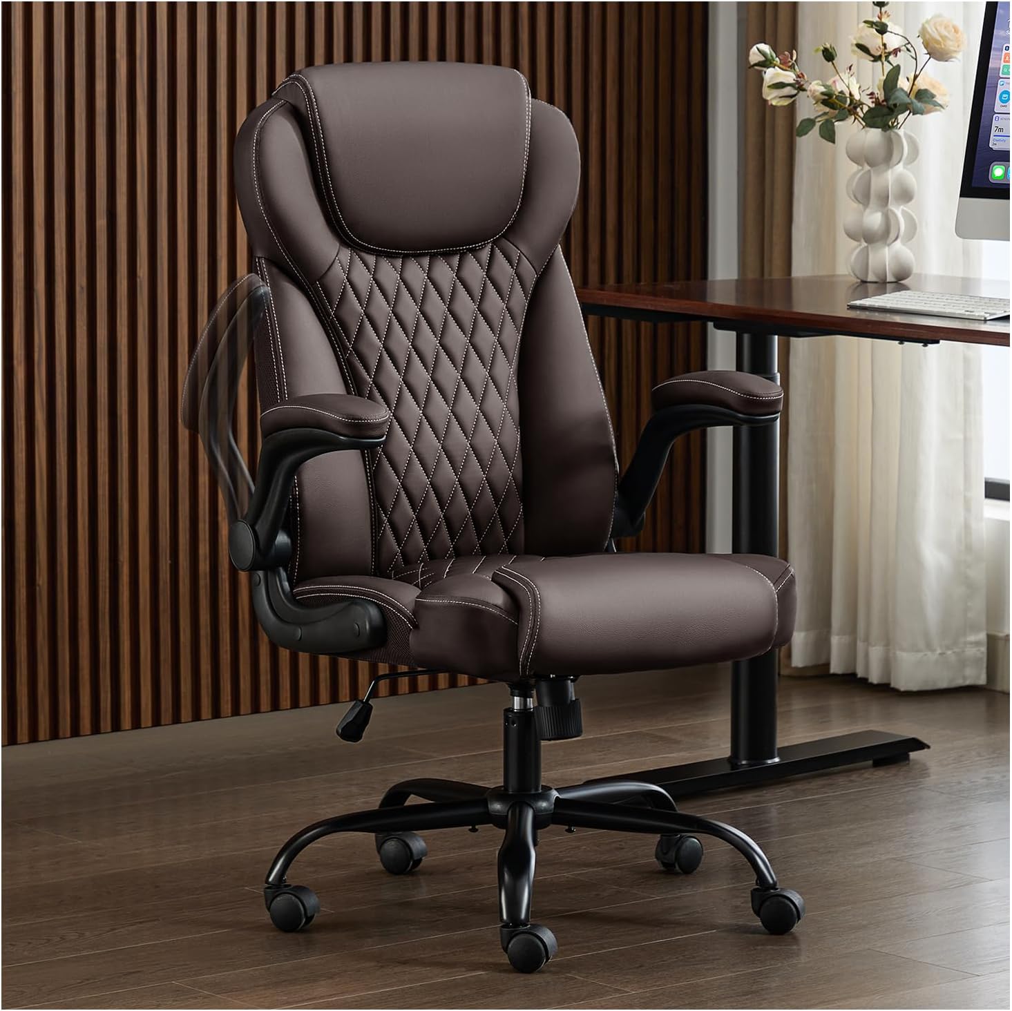 Office Chair, Executive Leather Chair Home Office Kuwait Ubuy