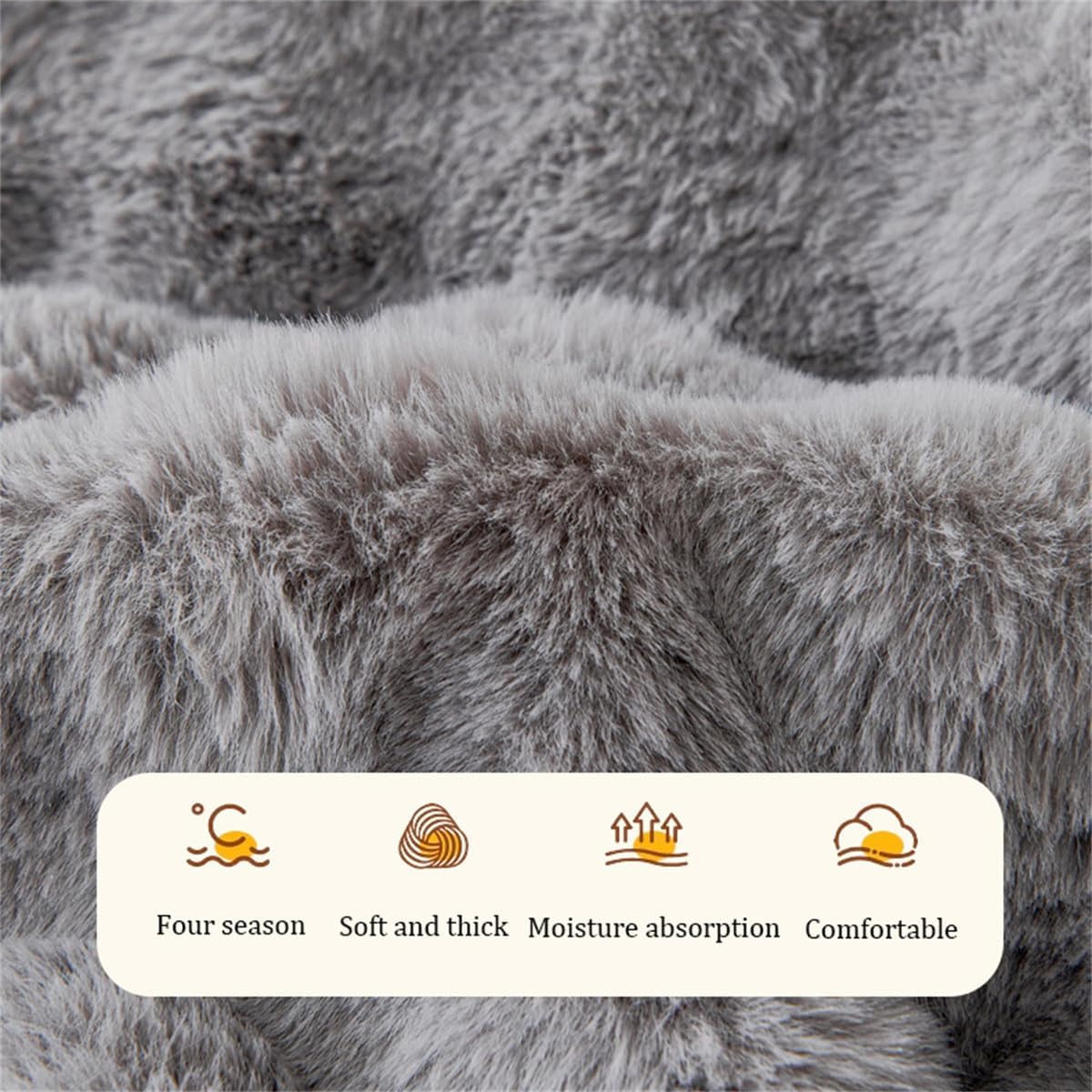Pet Bed Couch Protector Plush Dog Mat Dog Sofa with Soft Neck Bolster, Cushion Protector Cat Bed (29.53-29.53in/75-75cm,Curry)