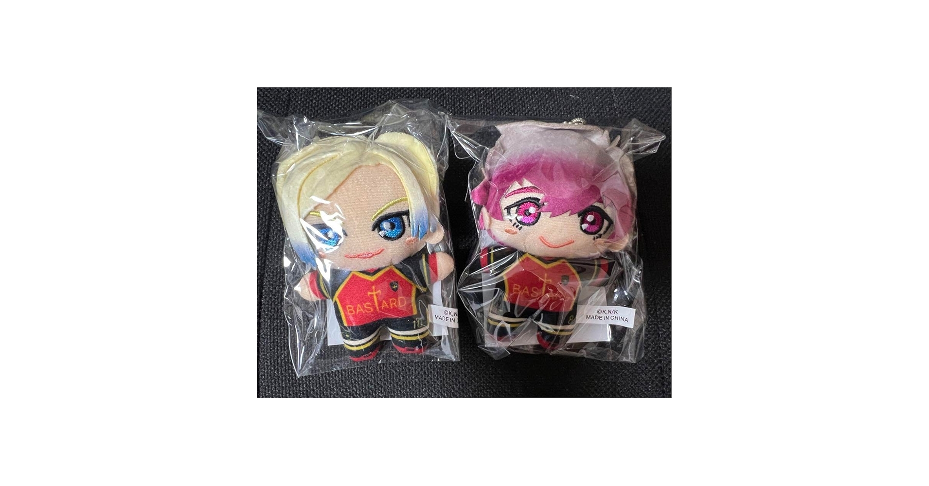 ブルーロック展 ぬいぐるみマスコット カイザー ネス 二点セット