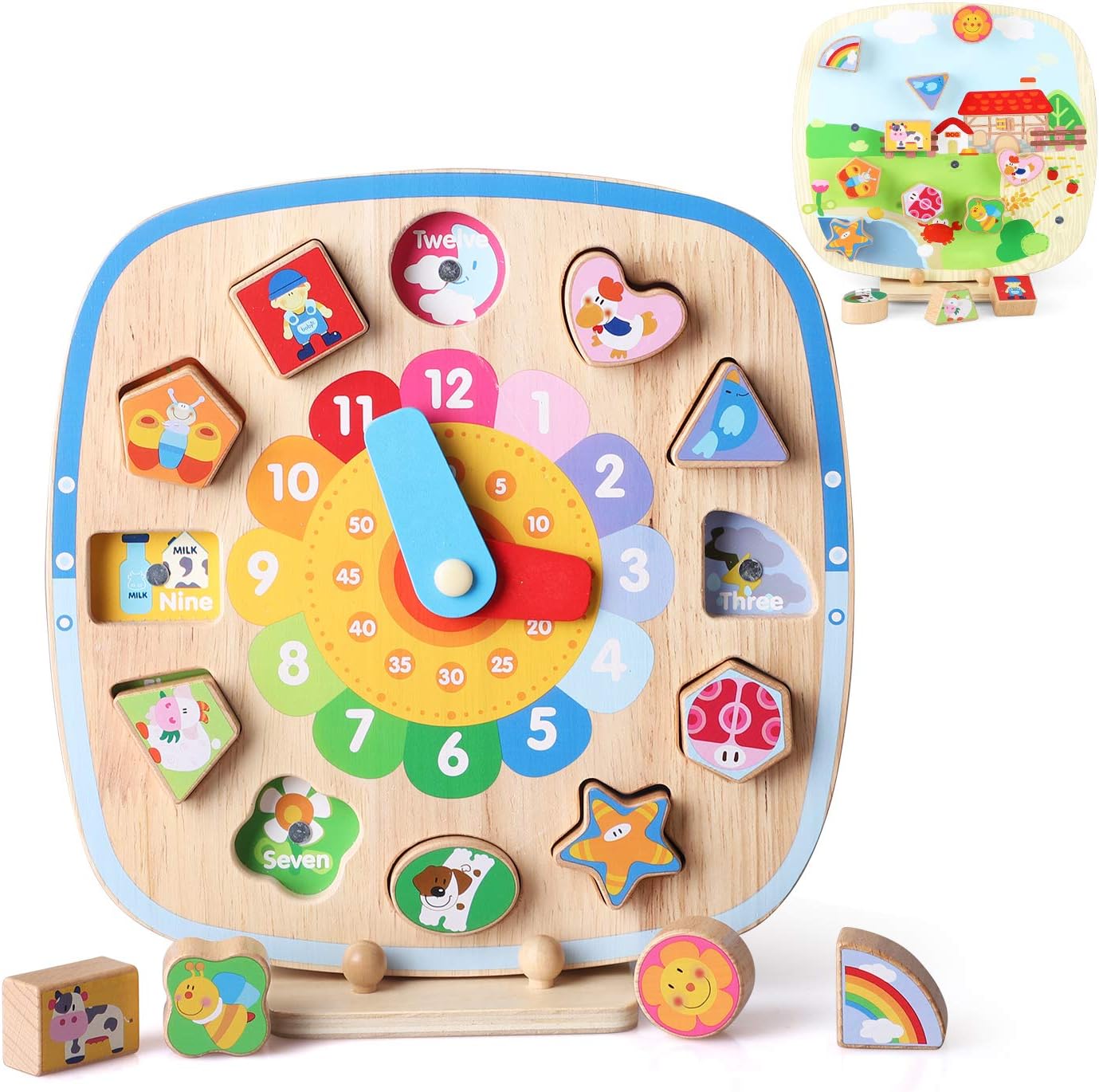 l'orologio dell'apprendimento per i bambini