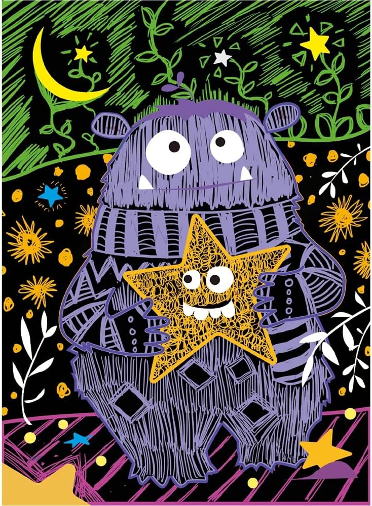 Avenir - Scratch Art - Monster