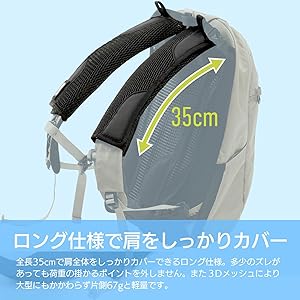 DOPPELGANGER - 専用 Amazon | [DOPPELGANGER] メッシュ肩パッド 3Dメッシュ