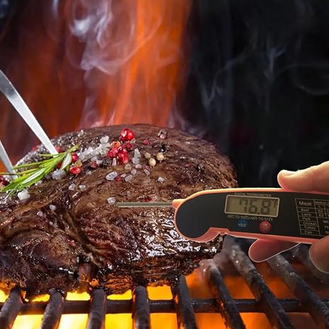 Meat Thermometers,Baking Instant Digital Thermometers - Instant Read Digital Meat Thermometers Digital Thermometers for Cooking and Baking
