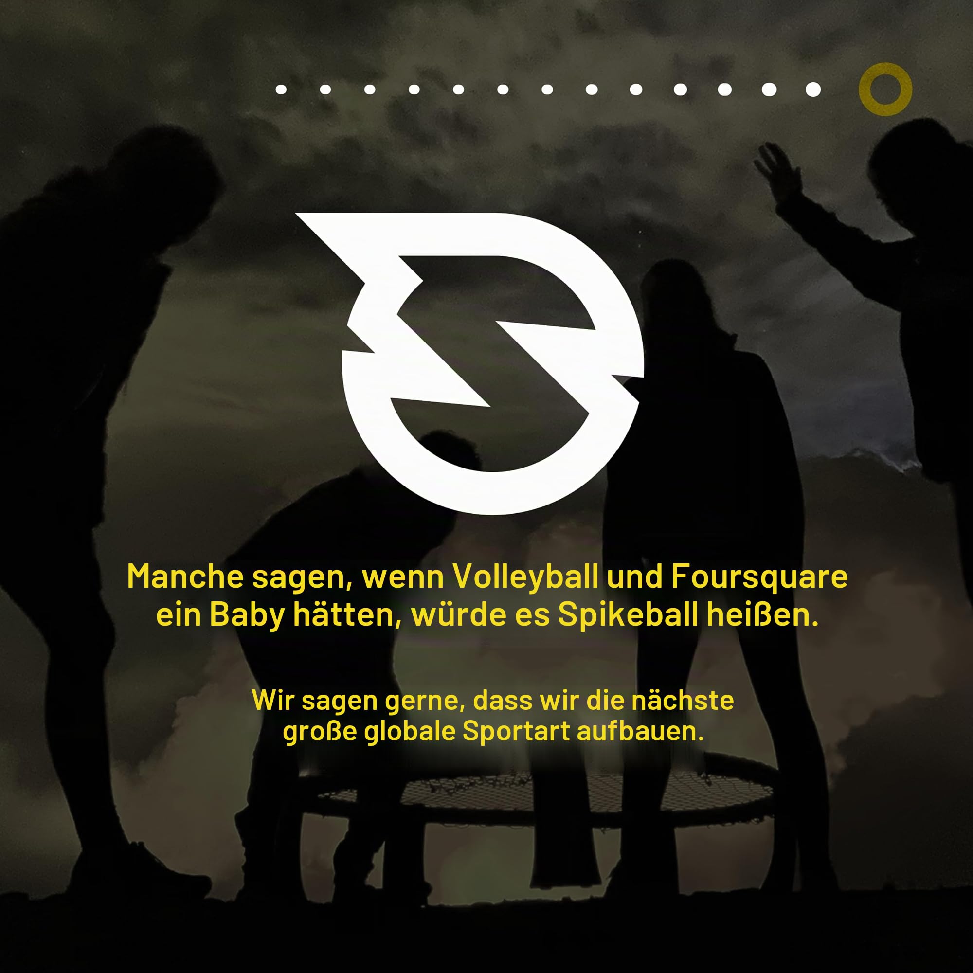Spikeball Single Set - Roundnet - mit 1 Ball und Tragetasche