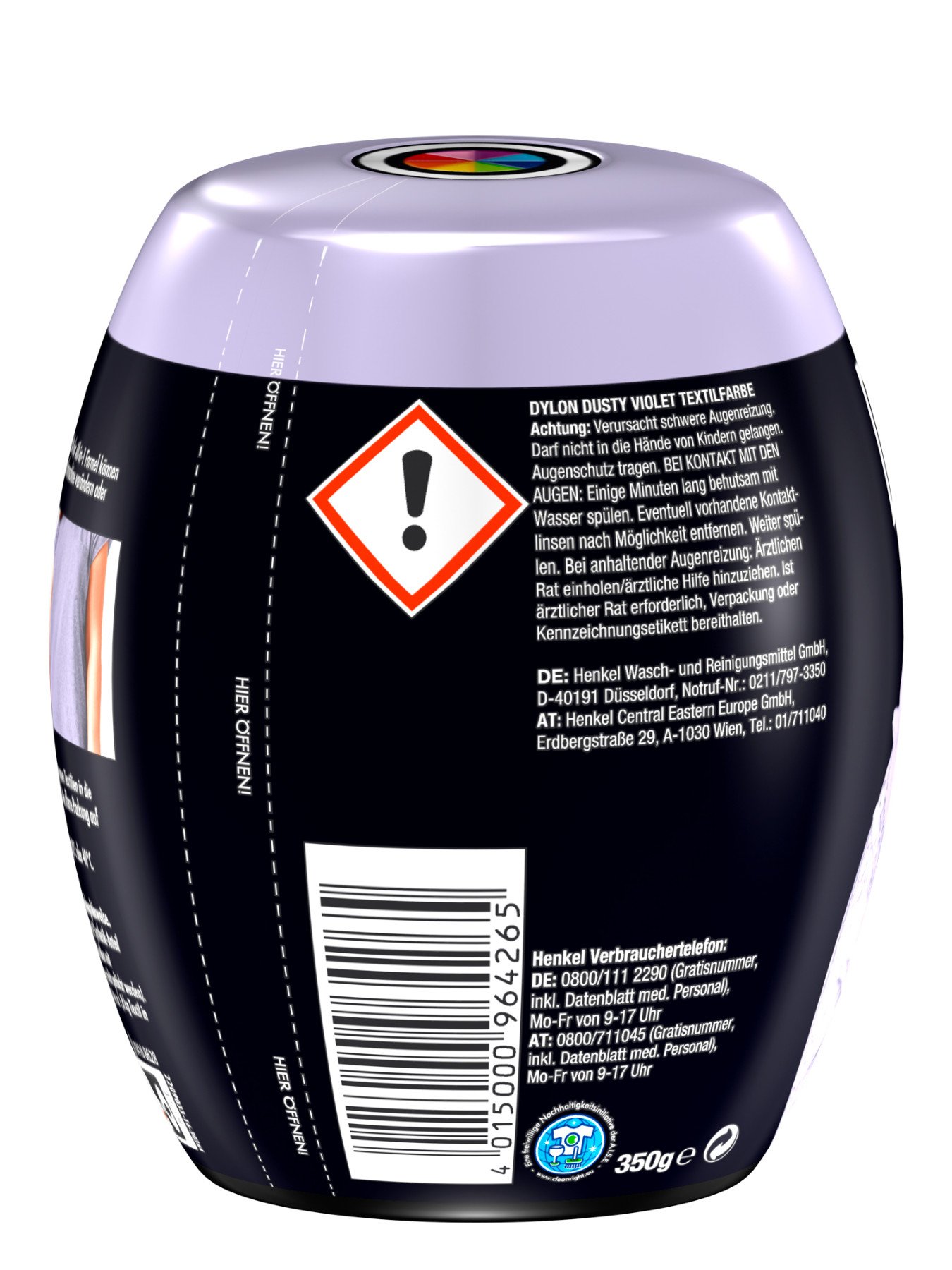 Dylon Dusty Violet – dyepod (1 X 350 G).