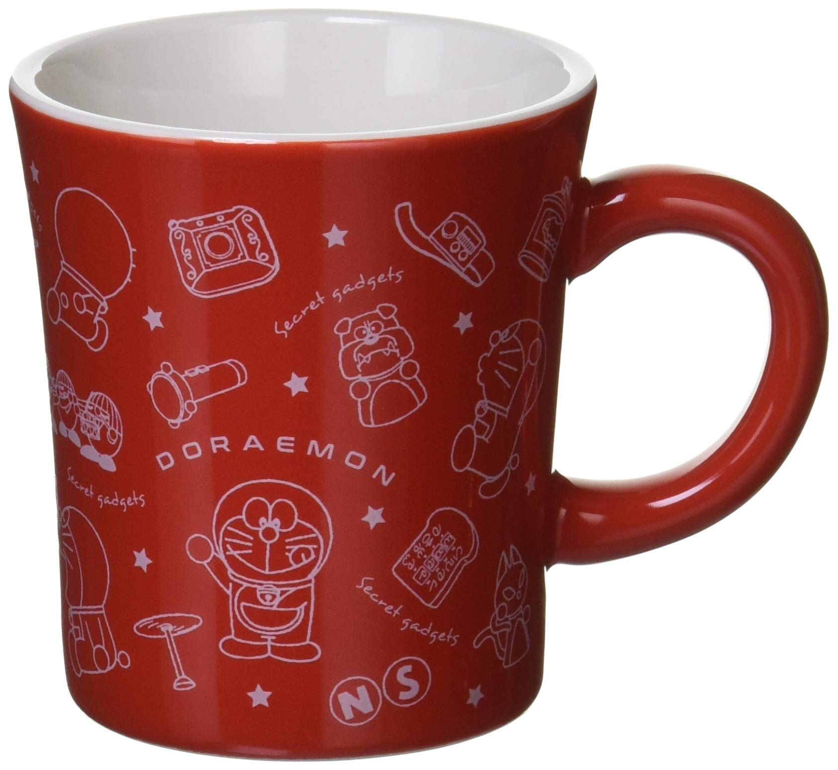 Amazon.co.jp: 「ドラえもん」 カラー マグカップ ひみつ道具 赤