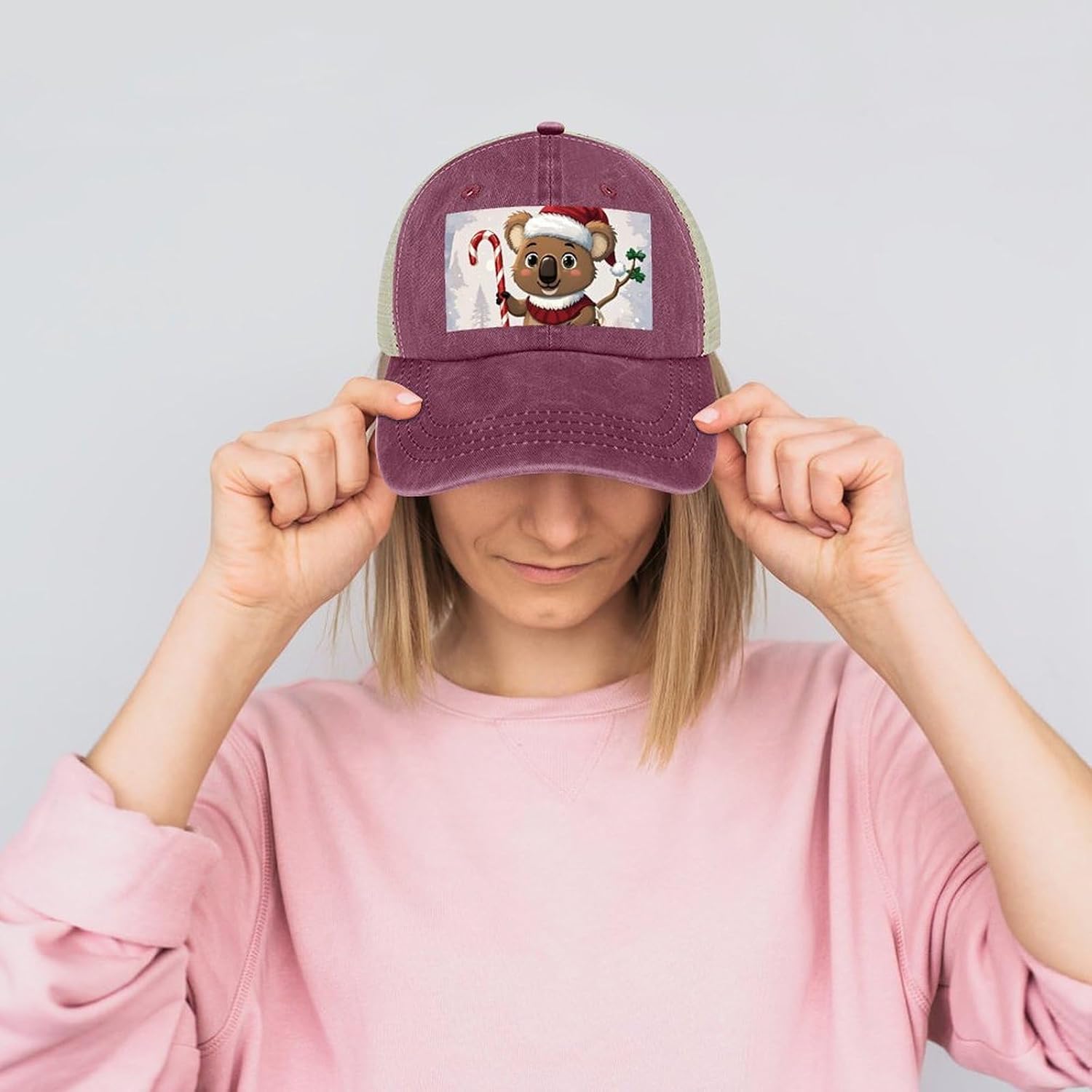Sport Hat for Men Women Hollow Cowboy Hat Adjustable Baseball Cap Apparel Accessories