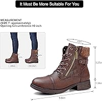 Vista 6 de STQ - Botas de combate para mujer