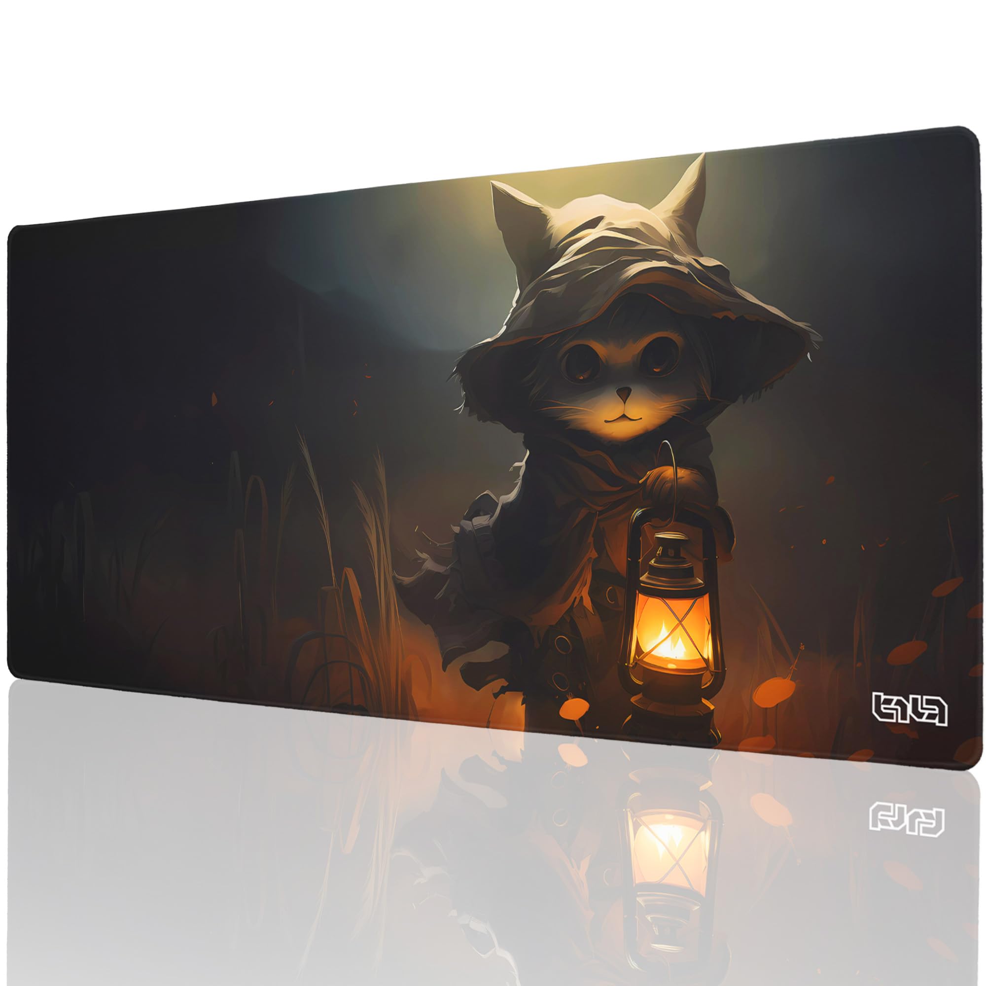 Tilt Schreibtischunterlage 90x40 cm Gaming Mauspad XXL | Rutschfester Mousepad Groß für Schreibtisch und PC Gadgets | Wasserdichter Desk Mat (Not Afraid at All)