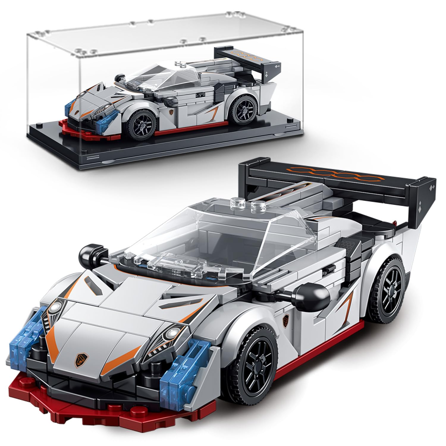 Vgd Car Building Sets With Display Case 24 Moc Desertcart UAE
