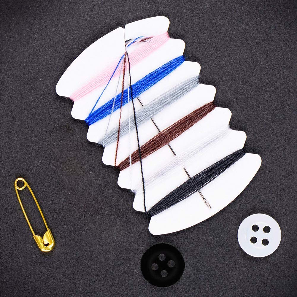 100Pcs Reizen Draad Threader Naald Meetlint Schaar Tas Thuis Set Naaien Kit 100Pcs Reizen Draad Threader Naald Meetlint Schaar Tas Thuis Set Naaien Kit