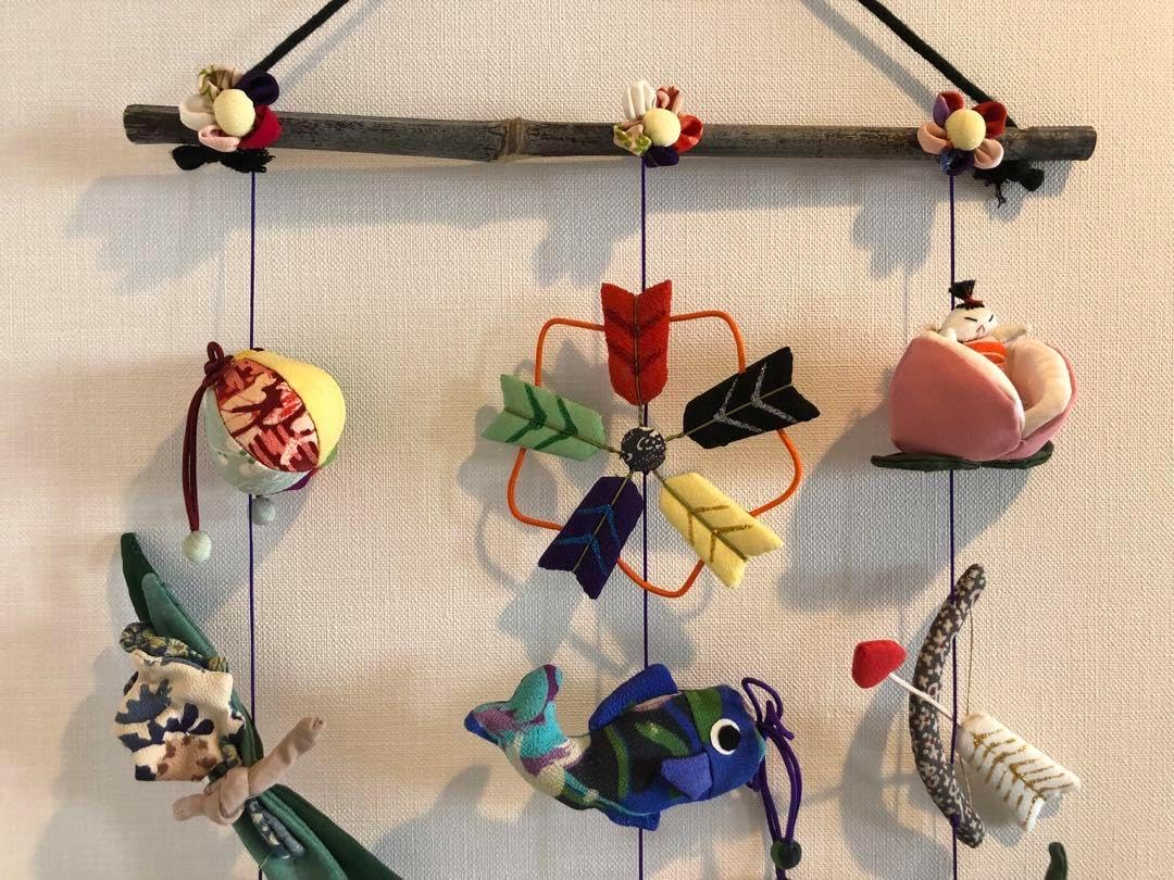 端午の節句の壁掛け③　吊るし飾り　吊るし雛 端午の節句の壁掛け③ 吊るし飾り 吊るし雛