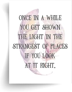 Grateful Dead Scarlet Begonias Lyrics - Unframed Print