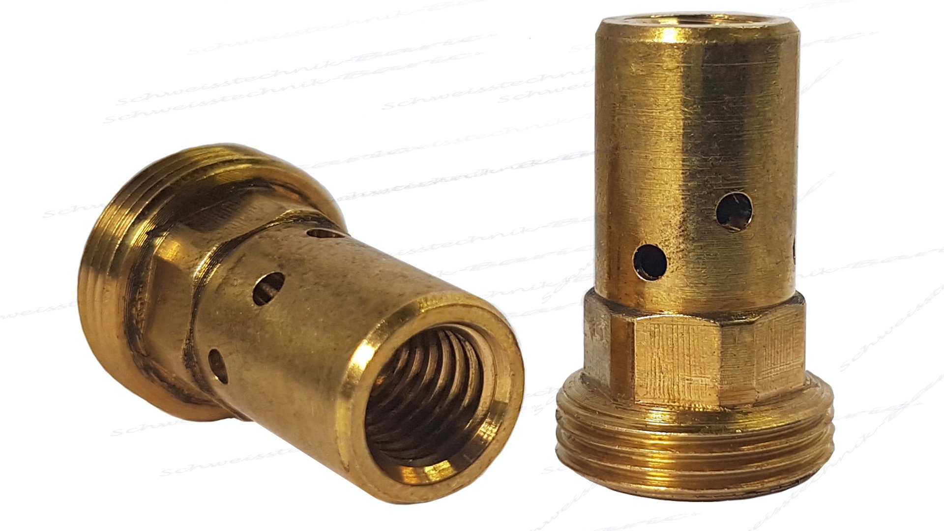 10 Stück Düsenstock MB24 M6 Gewinde 26 Mm Lang – Für MIG/MAG Brenner (Trafimet, Binzel, TBI)